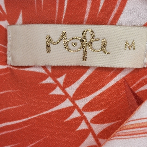 Mopa Women's Botanical Print Spaghetti Strap Layered Mini Dress - M - Picture 3 of 5